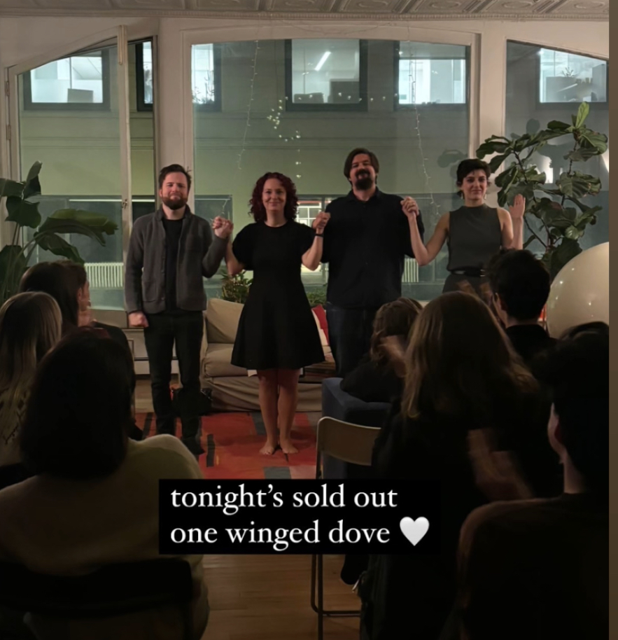 One Winged Dove curtain call