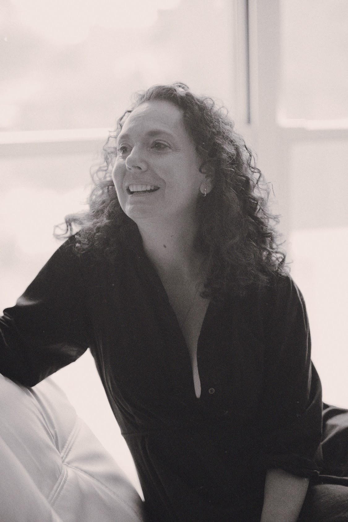 Meg teaching an acting class