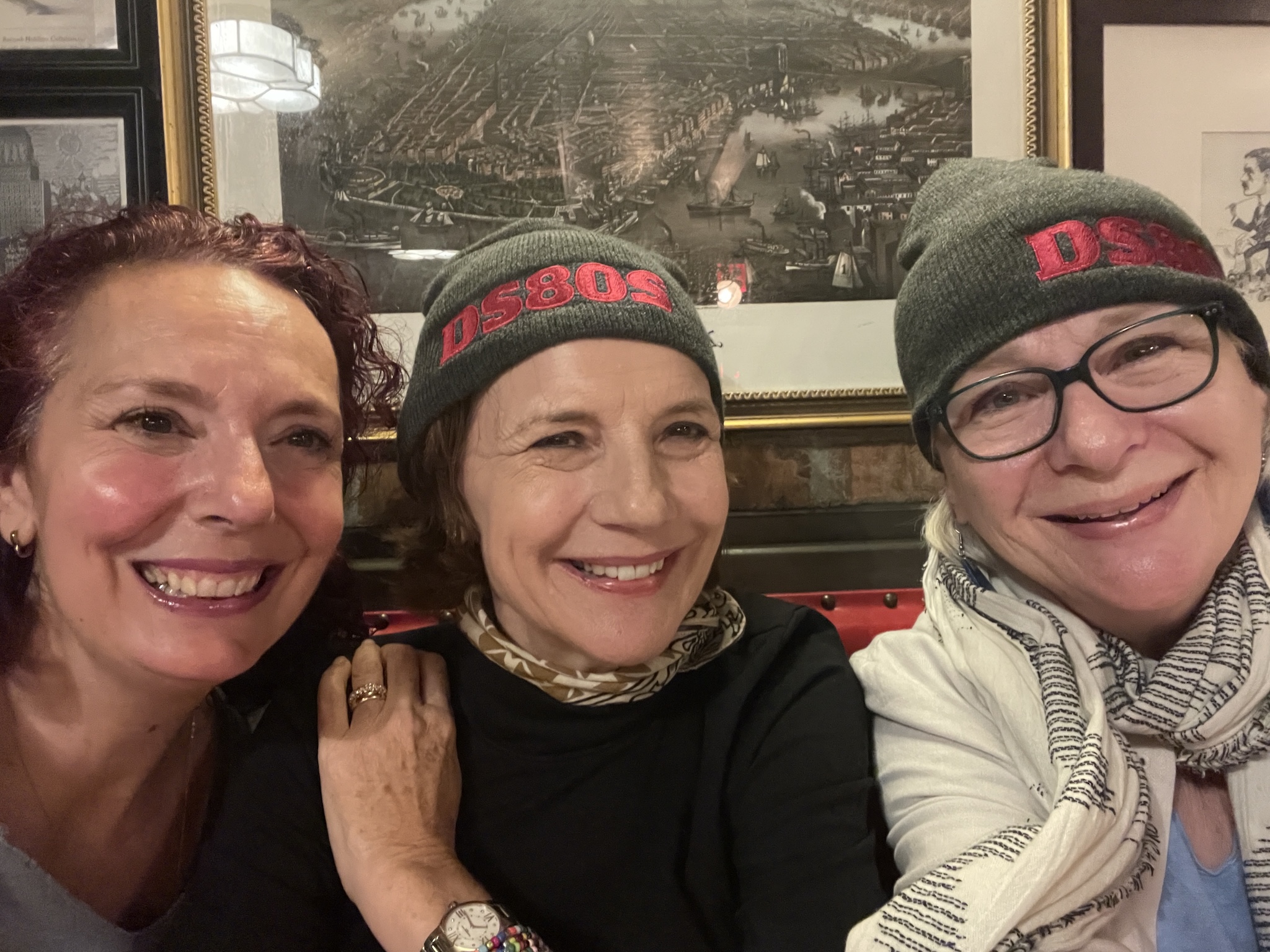 Meg with Donna Kaz and Tara Rubin